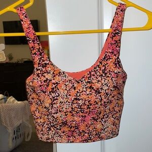 Aerie cropped workout tank top, built in bra | Size XS